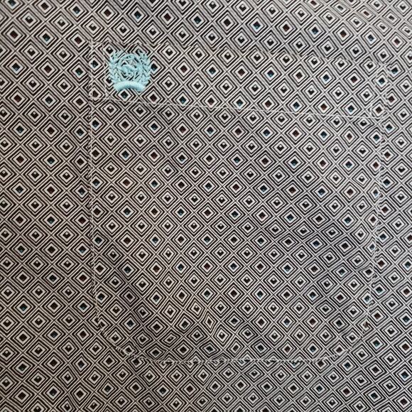 Cinch Men's Sz M Classic Fit Walter LS Dress Shirt‎ Gray Geometric 100% Cotton - Picture 5 of 15